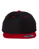 Yupoong Adult 6-Panel Structured Flat Visor Classic Snapback 6089